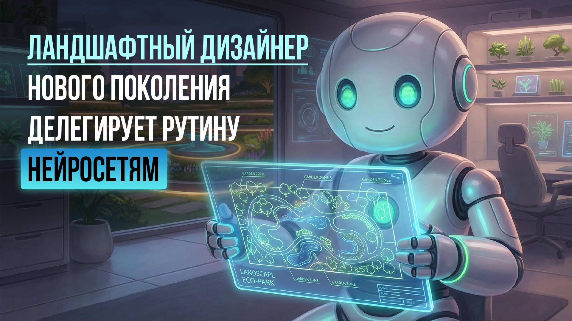 Нейросети для ландшафтного дизайнера