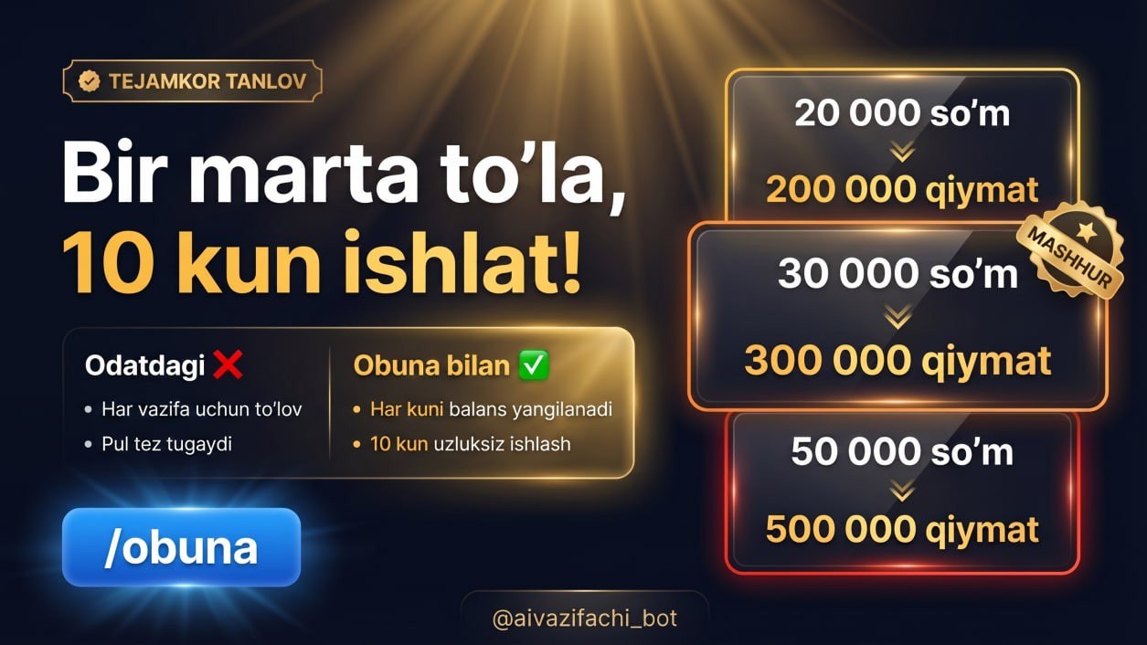 Ai vazifa