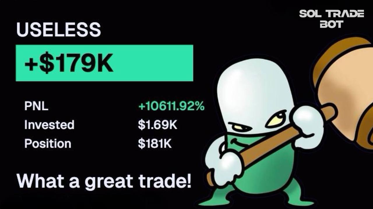 💊SOL Trade bot | KOL's frontrunner